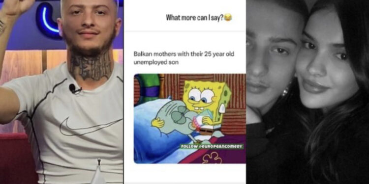 FOTO/ Fero tha se i ka ndarë rrugët me të, Arbenita “e thumbon”: Djemtë 25-vjeçar që mbahen nga nëna, çfarë të them…