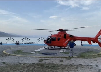 U aksidentua në Pogradec, italiania në gjendje të rëndë, niset me helikopter drejt Tiranës