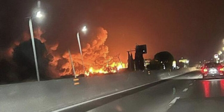 VIDEO/ Zjarri i frikshëm te “Deutsch Color”, anulohet dasma, zjarri rrezikon restorantin