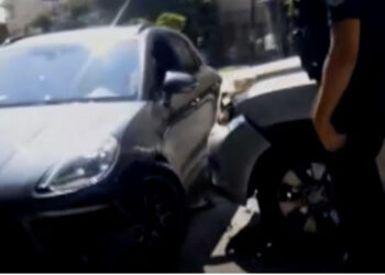 Makina e policisë përplas “Porsche”-in e kampiones shqiptare