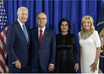Bajram Begaj foto me Joe Biden: Jemi partnerë të bashkuar