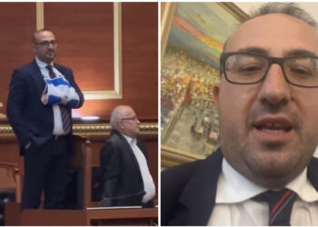 “Hidhu pirdhu …”, Saimir Korreshi godet sërish me një tjetër VIDEO pas bllokimit të seancës plenare