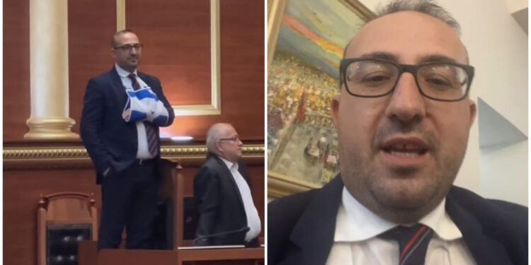 “Hidhu pirdhu …”, Saimir Korreshi godet sërish me një tjetër VIDEO pas bllokimit të seancës plenare