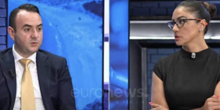 VIDEO/ Gazetarja Anduena Llabani i jep live lajmin Klevis Balliut: Ka një listë të re, do shpallesh non-grata!