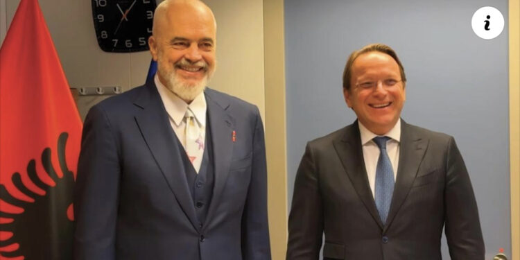 VIDEO/ Edi Rama në Bruksel, merr pjesë në forumin “Global Gateway”