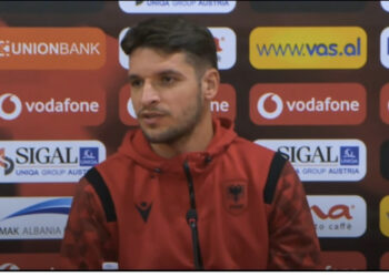 Nesër ndeshja kudër Çekisë, Gjimshiti: Do të jetë e vështirë, por kam besim te skuadra