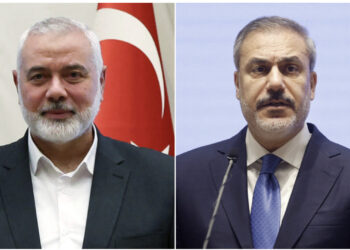 Kreu i Hamasit takohet me ministrin e Jashtëm të Turqisë