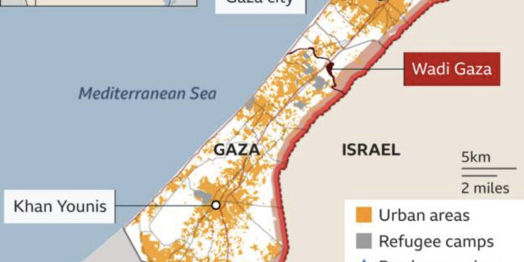 HARTA/ Këto janë tunelet e famshme të Hamasit. Mbi 1 milionë njerëz duhet të ikin nga një rrugë brenda 24 orëve. OKB: Gaza po kthehet në një ferr mbi tokë