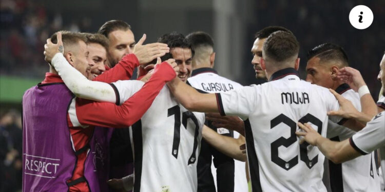 VIDEO/ Asgjë se ndal këtë kombëtare! Qazim Laçi dhe supergoli i Ernest Muçit i japin fitoren kuqezinjve