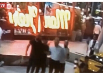 FOTO/ Tre agjentë e futën në mes! Momenti i arrestimit të dhëndrit të Berishës