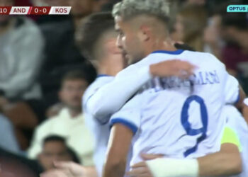 VIDEO/ Radhën e kanë “dardanët”, Rashica zhbllokon Kosovën në sfidën ndaj Andorrës