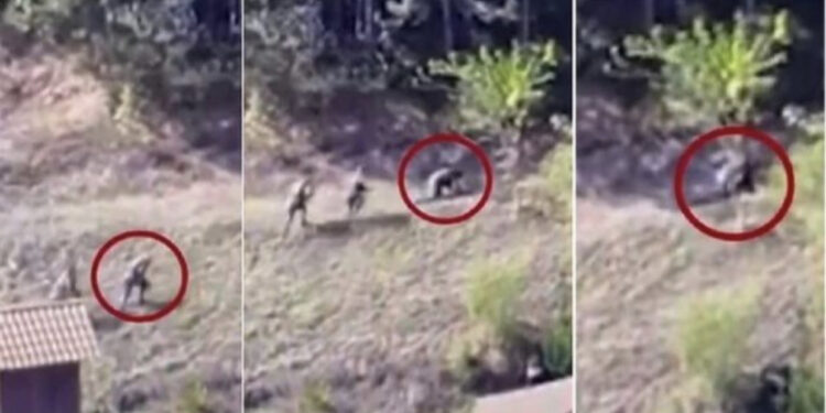 VIDEO/ Vranë efektivin Afrim Bunjaku, momenti kur serbët arratisen në male, braktisin ‘shokun’ e plagosur