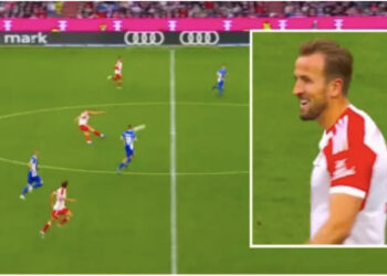 VIDEO/ Kane do të mbahet mend gjatë, anglezi shënoi gol nga mesi i fushës për Bayern Munich