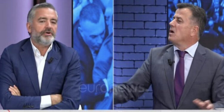 “Të njoh jashtë kamerave”/ Plas keq në mes të emisionit, Klosi përplaset ashpër me Nokën: Je edhe burrë xhentil ti