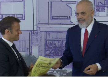 Dhurata “speciale” e Ramës për Macronin