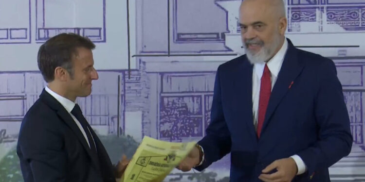 Dhurata “speciale” e Ramës për Macronin