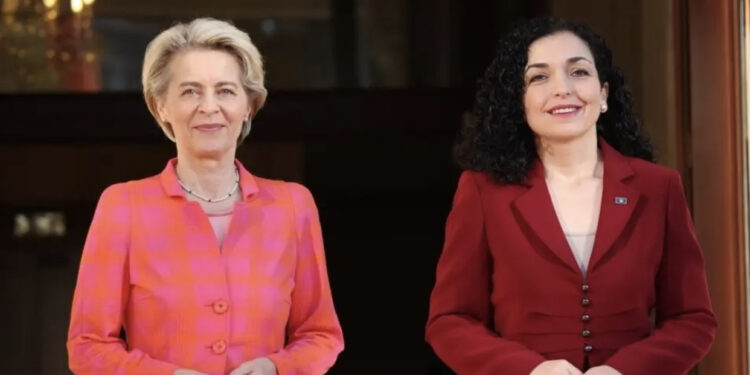 Von der Leyen nesër vizitë në Prishtinë, takim me Kurtin dhe Osmanin