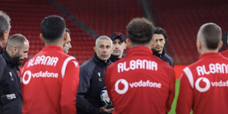 Përqendrim maksimal dhe të gjithë në formë, kuqezinjtë gati për Ishujt Faroe