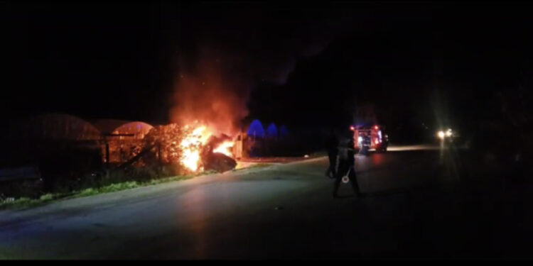 Aksident i rëndë në aksin Berat-Dimal, mjeti përfundon në kanal, katër të plagosur