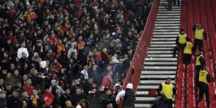 Ndeshja kundër Malit të Zi “e trondit” Serbinë, UEFA e gjobit me 90 mijë euro