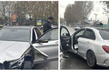 FOTO/ Brenda ishte ylli shqiptar! “AMG” përplaset me “Jeep”-in 