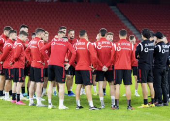 Kombëtarja mbyll stërvitjen e fundit/ Ja formacioni që do të hedh Silvinjo në fushë kundër Moldavisë