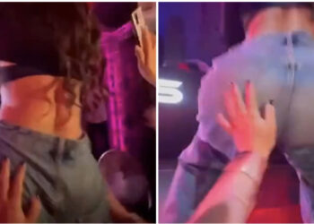 VIDEO/ Këngëtarja shqiptare “çmend” fansat në koncert, u afrohet për t’i prekur të pasmet 