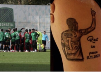 Lojtari i Egnatias përjetëson në trup Raphael Dwamenan