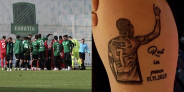 Lojtari i Egnatias përjetëson në trup Raphael Dwamenan