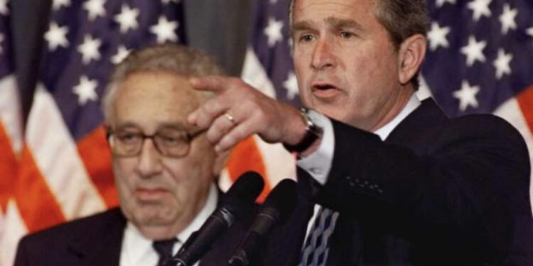 George W Bush reagon për vdekjen e ish-sekretarit Henry Kissinger