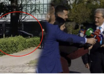 Momenti pikant/ Kryeministri futet me eskortë në Kuvend teksa Berisha jepte intervistë: Rama është ky?! Shiheni çfarë frikacaku!