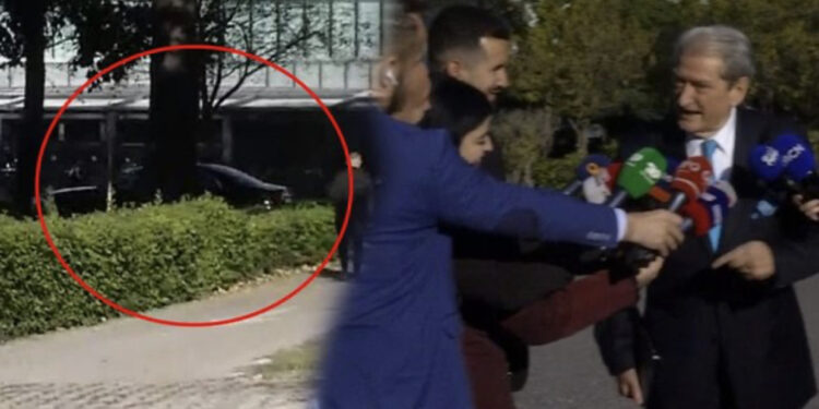 Momenti pikant/ Kryeministri futet me eskortë në Kuvend teksa Berisha jepte intervistë: Rama është ky?! Shiheni çfarë frikacaku!