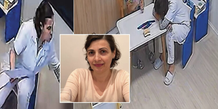FOTO/ Kjo është edukatorja që rrahu 3-vjeçaren në kopsht, vogëlushja me këmbë të thyer