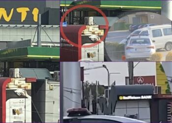 Grabitje si në filma në një karburant në Kosovë, autorët shkëmbejnë zjarr me policinë dhe arratisen
