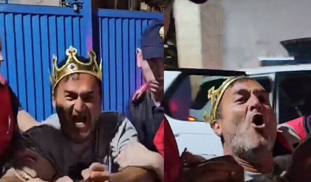 “Ujku i Cërrikut” “kafshon” policët që e filmuan me kurorën e “mbretit”