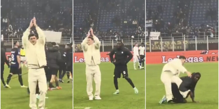 Thuram rrëzon Pavard, video bën namin në rrjet me plotë të qeshura