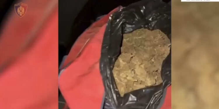 Lëvizte me çantë të mbushur me kanabis, arrestohet 22-vjeçari në Lezhë