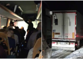 Do të shkonin në Vjenë për Krishtlindje, turistët bllokohen në autobus për 17 orë
