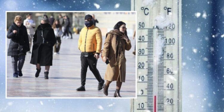 Shqipëria “pushtohet” nga i ftohti Arktik në fundjavë, temperatura të acarta dhe dëborë