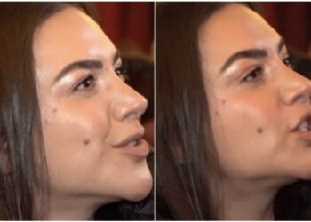 E pyeti për Ledrin, Sara Hoxha inatoset me gazetarin: Duhet të ndalosh t’i japësh kaq shumë gojës 