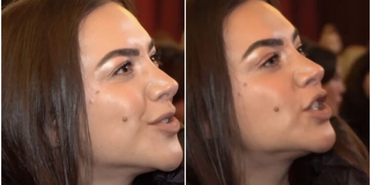 E pyeti për Ledrin, Sara Hoxha inatoset me gazetarin: Duhet të ndalosh t’i japësh kaq shumë gojës