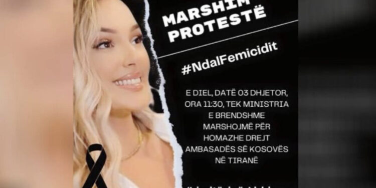 “Drejtësi për Liridonën!” Nesër marshim në Tiranë për vrasjen tronditëse në Kosovë