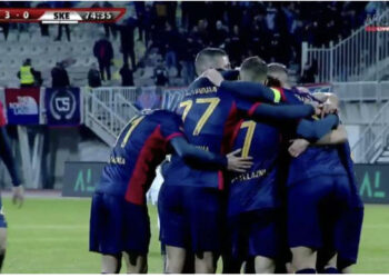 Vllaznia “shuplakë” Skëndërbeut, goleadë për një vend në katërshen e parë