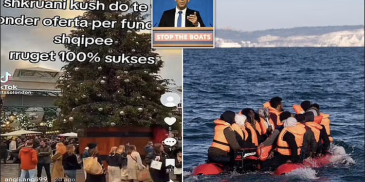 Media britanike: Bandat shqiptare tallen me qeverinë e Britanisë, po ofrojnë “zbritje për sezonin e festave” për emigrantët