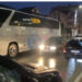 Aksident zinxhir në Pogradec, autobusi përplaset me dy makina
