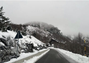 VIDEO/ Zonat malore në Shkodër të mbuluara nga bora, nuk raportohen probleme në qarkullim