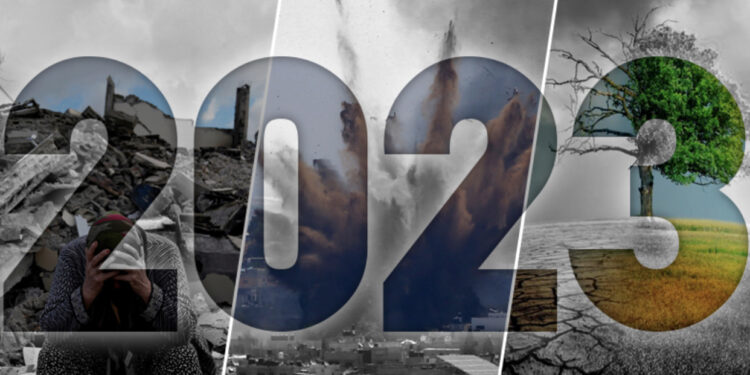 Kriza klimatike dhe luftërat shënuan vitin 2023, çfarë pritet nga Viti i Ri?