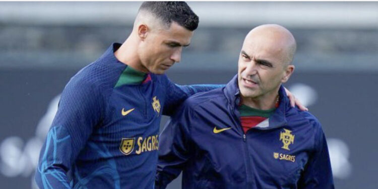 Martínez zbulon ambicien e Cristiano Ronaldos