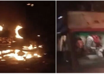 VIDEO/ Tragjike/ Autobusi përplaset me kamionin, 13 të vdekur