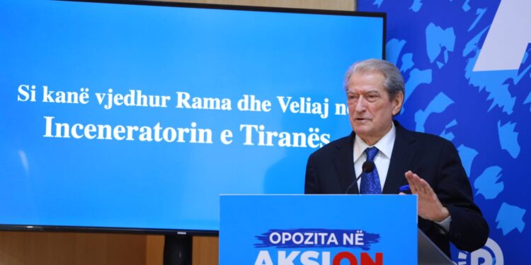 Vjedhja 130 milionë euro. Berisha: Vetëm nga dherat dhe inertet, kompania Rama-Veliaj ka arkëtuar 50 milionë euro